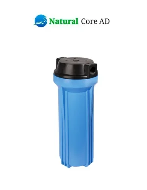 Carcasa microfiltración Azul 10"x2.5 Slim