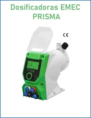 Bombas dosificadoras PRISMA con motor paso a paso