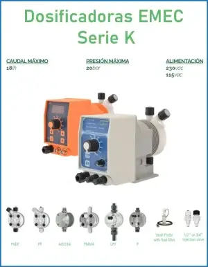 Dosificadoras - SERIE K PLUS EMEC