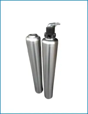 Filtros en Acero inoxidable con Válvula tres vías